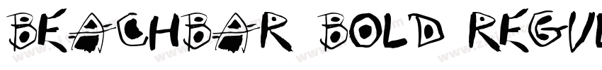BeachBar Bold Regula字体转换